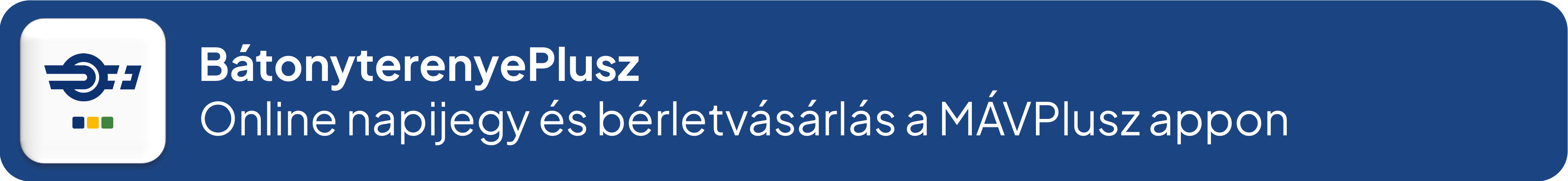 Bátonyterenye Plusz – online napijegy és bérletvásárlás a MÁVPlusz appon
