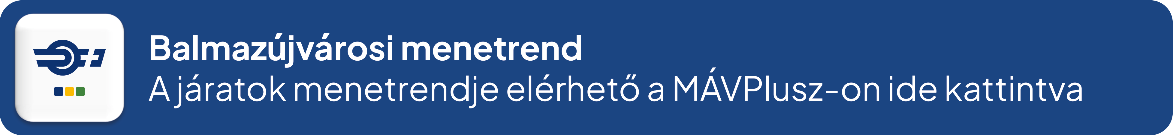 Balmazújváros menetrend – A helyi járatok online menetrendje elérhető a MÁVPlusz-on ide kattintva