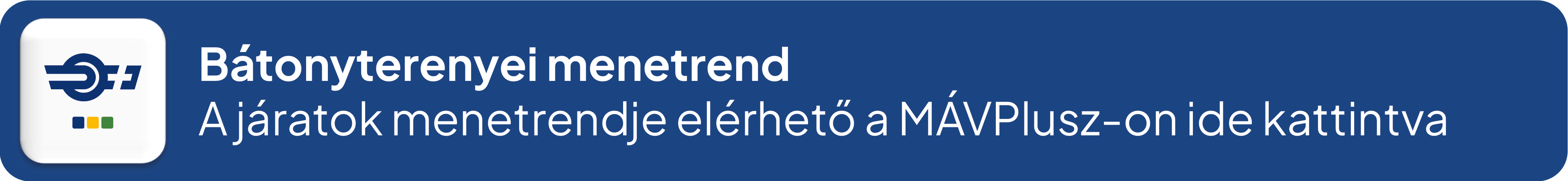 Bátonyterenye menetrend – A helyi járatok online menetrendje elérhető a MÁVPlusz-on ide kattintva