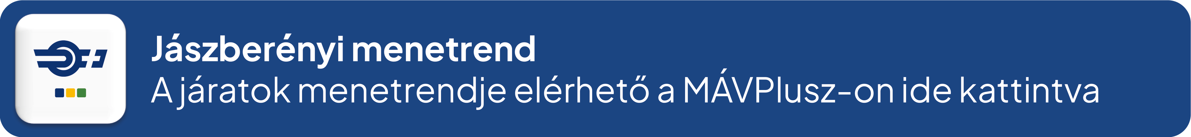 Jászberény menetrend – A helyi járatok online menetrendje elérhető a MÁVPlusz-on ide kattintva